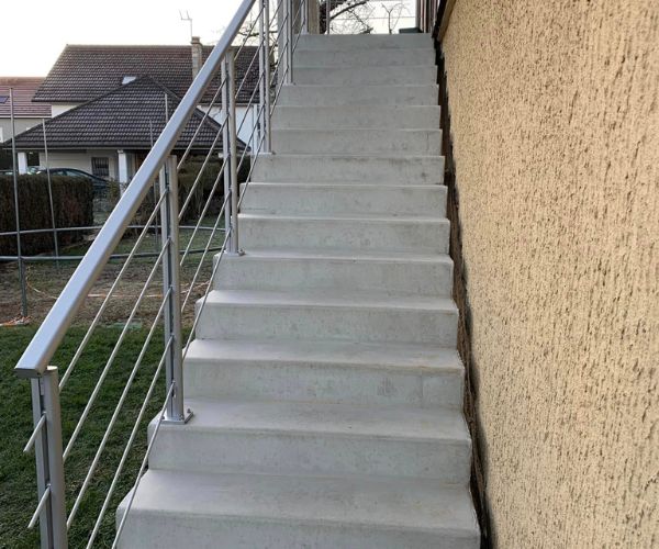 escalier extérieur